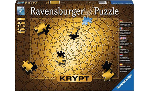 2. Ravensburger Krypt Puzzel Gold - Legpuzzel - 631 stukjes